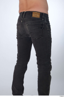 Nigel black jeans casual dressed thigh 0006.jpg